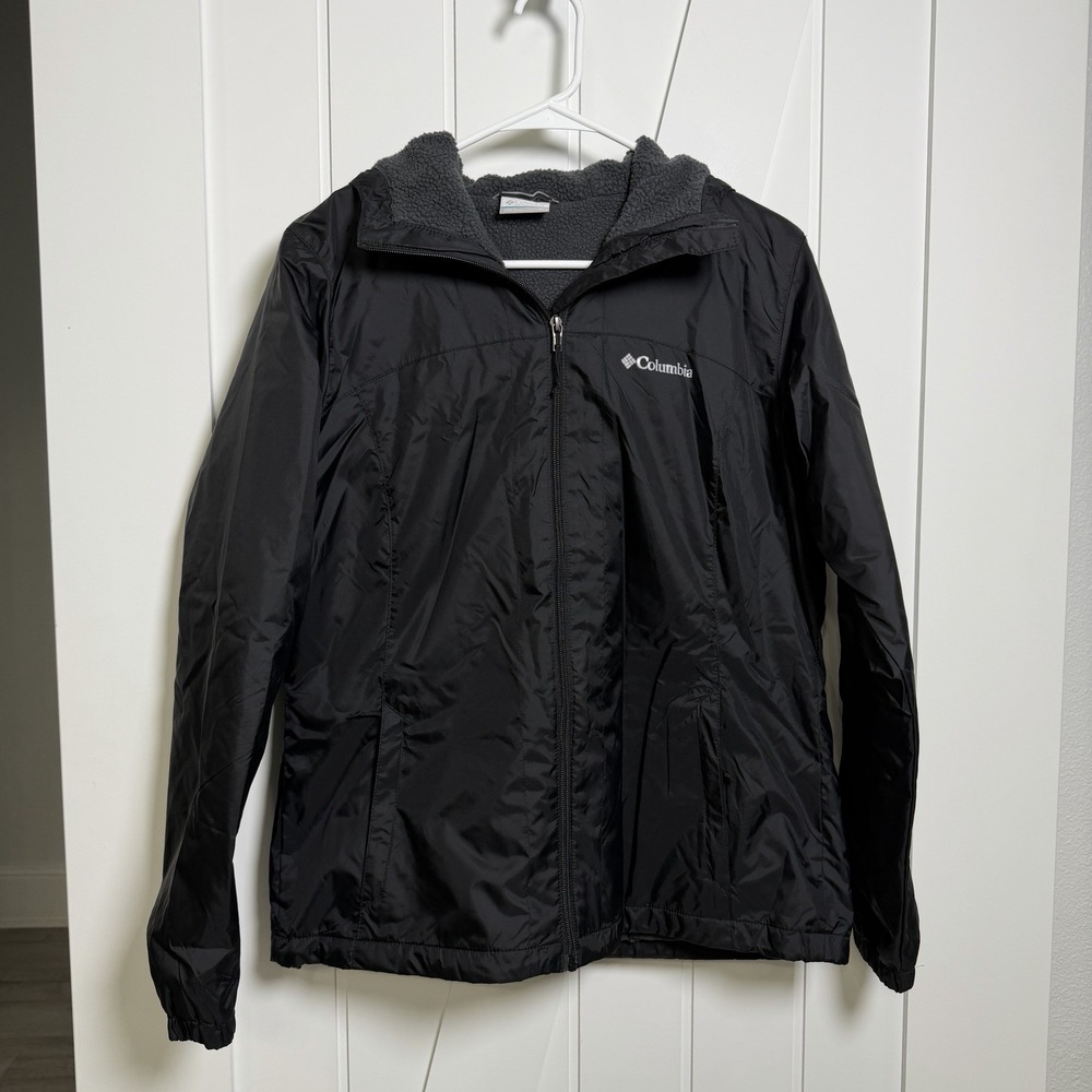 Columbia Women's Switchback II Sherpa Lined Jacket Black size medium Winter Snow